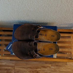 BIRKINSTOCK Boston Soft Footbed SIZE: US Men's 13